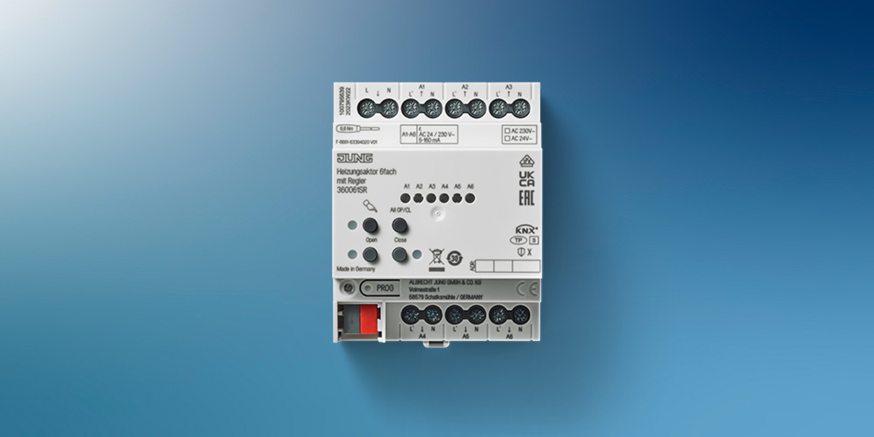 KNX Heizungsaktor 6-fach bei HOFA-Elektro GmbH in Marktheidenfeld