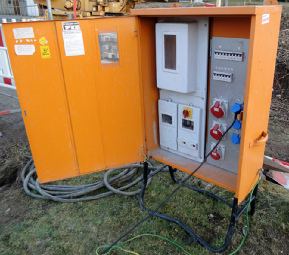 Baustromkasten bei HOFA-Elektro GmbH in Marktheidenfeld