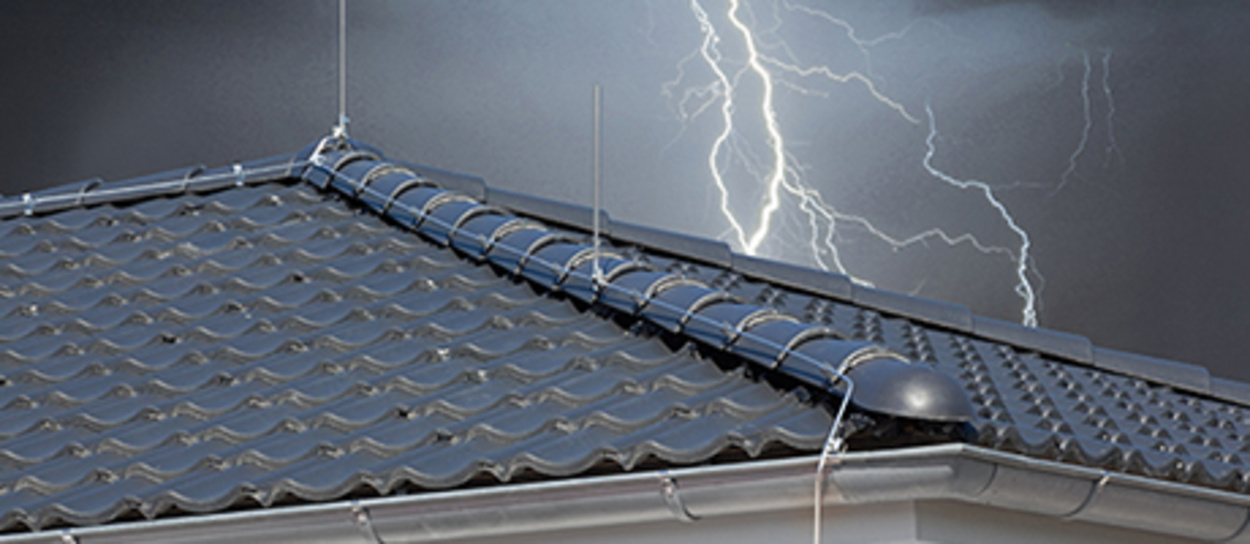 Äußerer Blitzschutz bei HOFA-Elektro GmbH in Marktheidenfeld